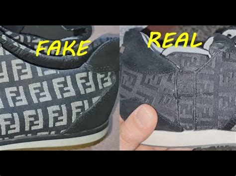 how to spot fake fendi shoes|real vs false fendi.